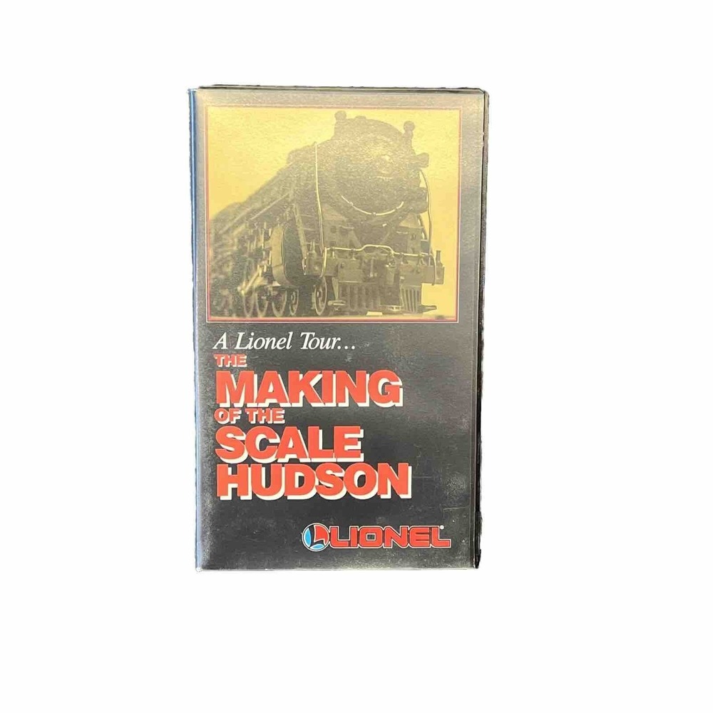 Lionel Tour‎ The Making of the Scale Hudson VHS Tape